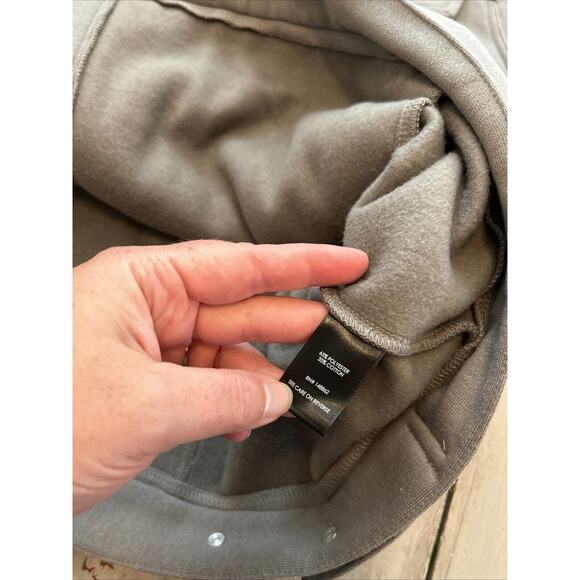 Torrid Gray Fleece Lined Trucker Shacket Jacket Button Up Sz 4x - Picture 9 of 13